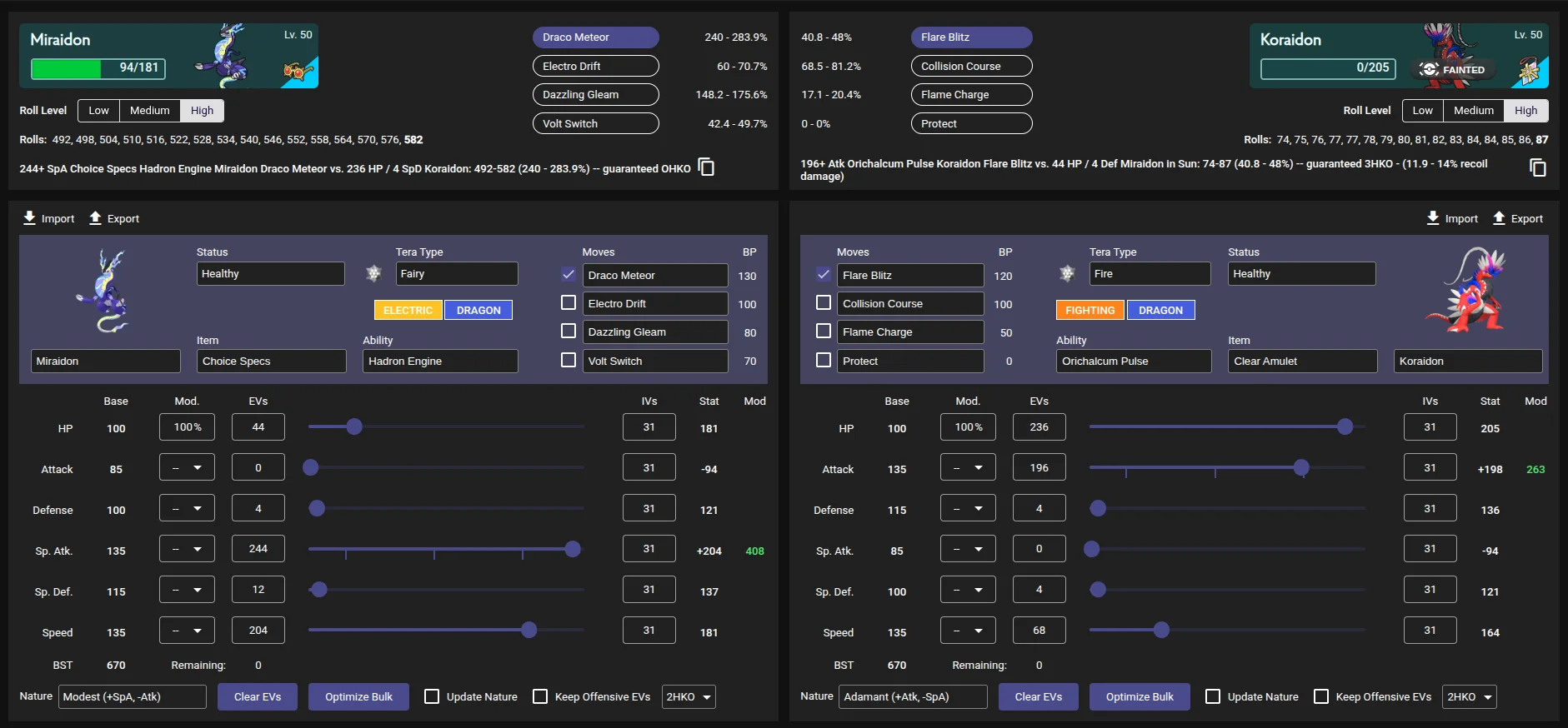 One vs One preview