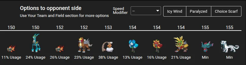 Speed Calc field modifiers preview