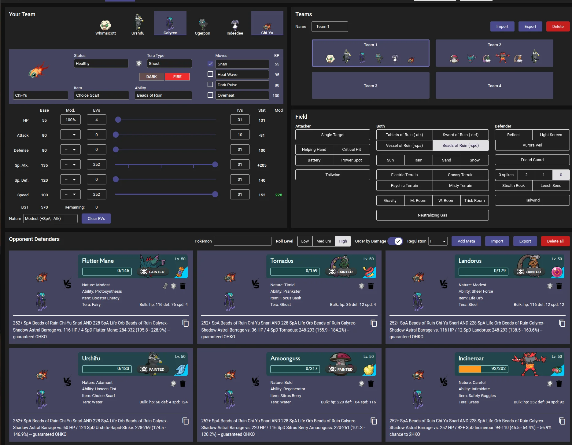 Combined Damage preview